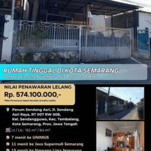 Rumah Tinggal di Kota Semarang